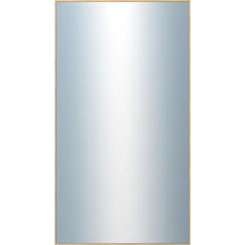 Koupelnový nábytek DANTIK - Zarámované zrcadlo - rozměr s rámem cca 50x90 cm z lišty Hliník dub | P273-514 (7273514)