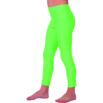 Karnevalový doplněk Wilbers - Dívčí legíny 70.léta zelené - 13-14 years