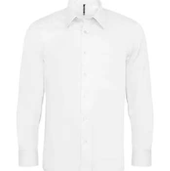 Gastro oděv Pánská číšnická košile KARIBAN - bílá - dlouhý rukáv XXL B-KA529-01-2XL