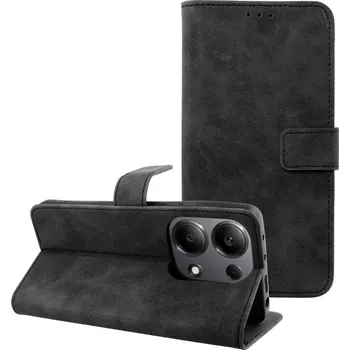 Pouzdro na mobilní telefon Pouzdro Forcell Flipové TENDER Book Case pro XIAOMI Redmi Note 13 Pro 4G / POCO M6 Pro 4G , černé
