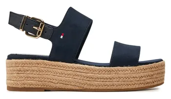 Dámské sandále Tommy Hilfiger Espadrilky FW0FW07885 tmavě modré 41