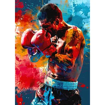 Plakát Plakát, Obraz - Sport Boxer 4, Justyna Jaszke