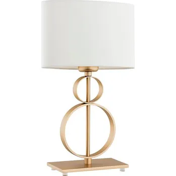 Lampička Argon Argon 8310 - Stolní lampa PERSEO 1xE27/15W/230V 42 cm krémová/zlatá + záruka 3 roky