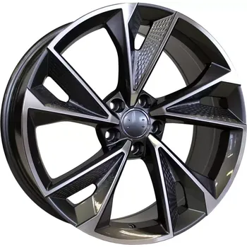 Alu kolo Alu kola Racing Line B1566, 19x8.5 5x112 ET35, šedivá + leštění