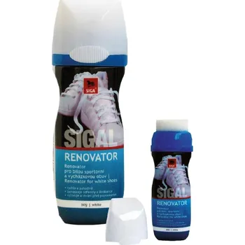 Přípravek pro údržbu obuvi Siga Sigal Renovátor na bílou obuv 75 ml
