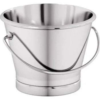 kbelík Nerezový kbelík, 250 x 220 x 250 mm, 10 l