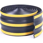 Ohebný ochranný profil na oblé plochy, délka 5000 mm, žlutá/černá