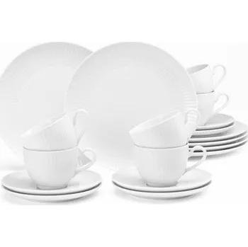 Kávový servis 18 ks AMINA, bílá, Seltmann Weiden