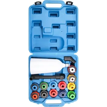 Nářadí na výměnu oleje Sada pro plnění oleje trychtýřem s bajonetem a adaptéry 15ks