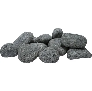 Saunové kameny oblé, vel. 10-15 cm, 20kg, dolerit olivín