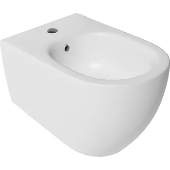 Bidet INFINITY bidet závěsný, 36,5x53cm, bílá mat