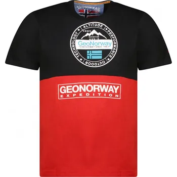 GEOGRAPHICAL NORWAY tričko pánské JUILLON MEN XL černá