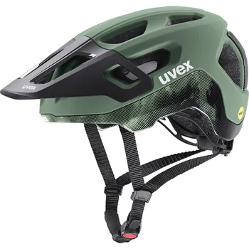 Cyklistická přilba UVEX React MIPS Moss Green/Black Matt