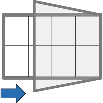 Informační tabulka Venkovní vitrína magnetická, jednokřídlá, 950 x 700 mm