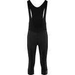 FORCE Pánské 3/4 kalhoty se šráky a vložkou FORCE BRIGHT, černé - L