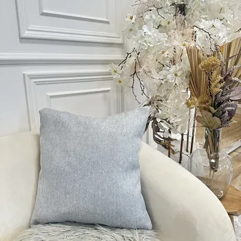 Dekorativní polštářek P.R.C. Dekorační povlak - 45x45cm barva: světle šedá