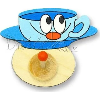 Dekorace do dětského pokoje Věšáček Hrneček