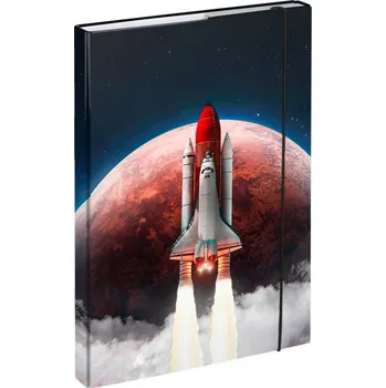 Školní batoh BAAGL Desky na školní sešity A4 Space Shuttle