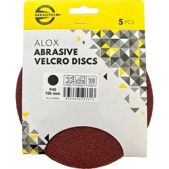 Brusný papír PROFESSIONAL ABRASIVES výsek brusný pr. 150mm zr.180 SZ (5ks)