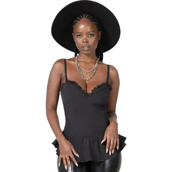 tílko dámské - Lights Out Cami - KILLSTAR - KSRA011037 - XXL