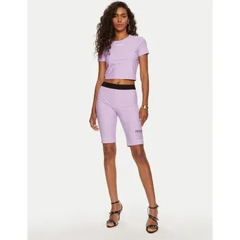 Versace Jeans Couture T-Shirt 76HAH602 Fialová Slim Fit M