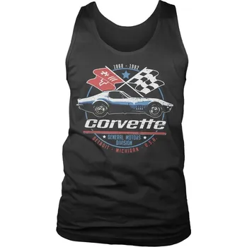 Pánské tílko Tílko pánské American Cars Corvette C3 GM Division Tank Top - velikost L