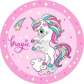 Jedlá dekorace na dort Caketools Jedlý papír "Jednorožci 27" A4