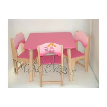 Dětský stůl Stolek Holčička