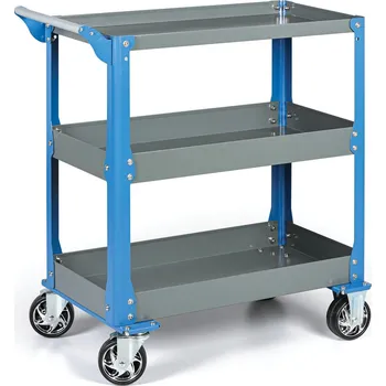 Dílenský policový vozík na nářadí, 3 police