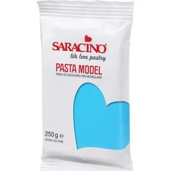 Přisada na vaření a pečení Modelovací hmota Saracino světle modrá 250 g