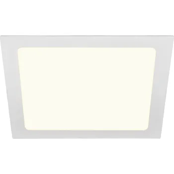 SLV SENSER 24 DL, vnitřní LED stropní zápustné svítidlo hranaté bílé, 4000 K 1004699