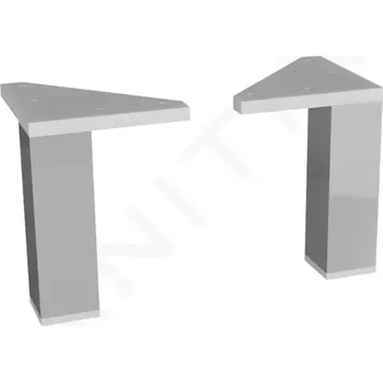 Nábytkové kování Jika Příslušenství Nohy pro závěsné skříňky, chrom, H4944010390001