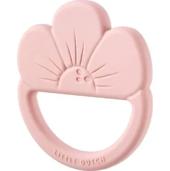LITTLE DUTCH silikonové kousátko Květina