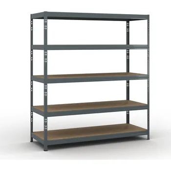 Prodejní regál Policový regál 1786x1600x600 mm, nosnost 350kg