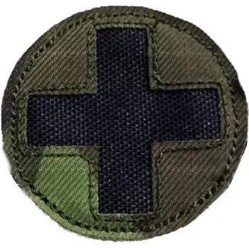 Nášivka Nášivka Laser Cut - zdravotnický kříž Laser VZ.95/ČERNÁ