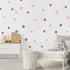 Samolepící dekorace INSPIO Samolepky květy v růžovém 5-6 x 4 cm