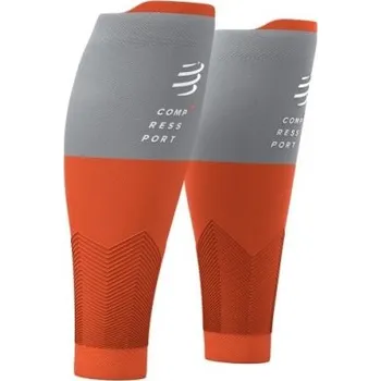 Cyklistické návleky Návleky na lýtka COMPRESSPORT R2V2 orangeade T4 (42-46 cm)
