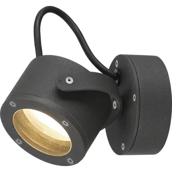 SLV Svítidlo SITRA 360 WL 9W GX53 nástěnné IP44 antracit 231515