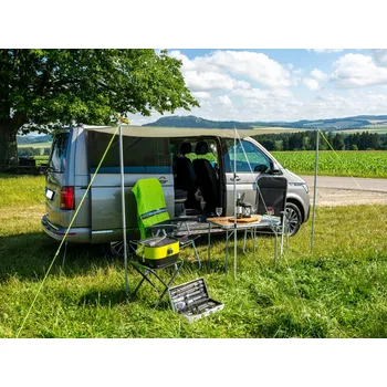 Příslušenství ke stanu REKA Karavany Malý set lehkého přístřešku o rozměru 2 700 x 1 700 mm pro dodávky