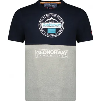 GEOGRAPHICAL NORWAY tričko pánské JUILLON MEN L tmavě modrá