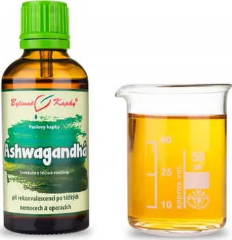 Přírodní produkt Bylinné kapky s.r.o. Ashwagandhá tinktura 50 ml