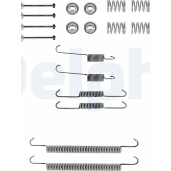 Brzdová čelist Sada příslušenství, brzdové čelisti DELPHI LY1232