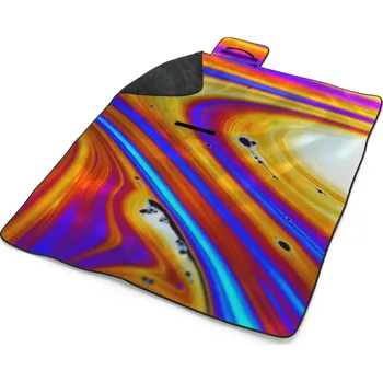 deka Sablio Plážová deka Barevná abstrakce: 200x140 cm