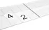 desky na sešit Stil Desky na číslice 25 x 18 cm
