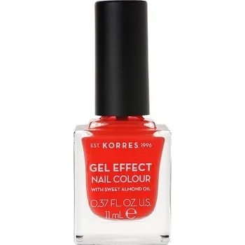 Kosmetika Korres Make-up NehtySweet Almond Nail Colour No. 45 Coral 11 ml (14&nbsp;636,00 Kč / 1 l)
