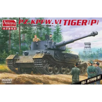 Plastikový model Amusing Hobby 1/35 Pz.Kpfw.VI Tiger(P) "Truppenübungsfahrzeug"