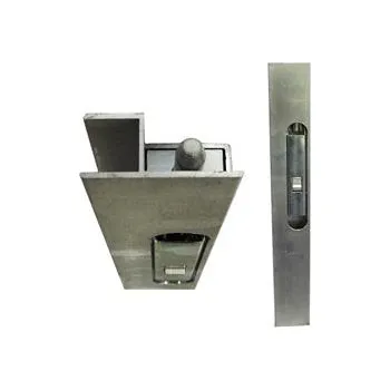 Příslušenství pro přívěs Bočnicový uzávěr Euroclip 800 mm bez lemu s pojistkou – pravý;AL přírodní