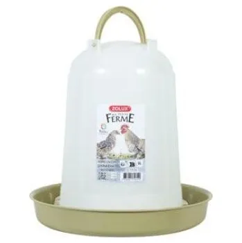 Chov hospodářského zvířete Žlab pitný pro drůbež 5l zelená Zolux