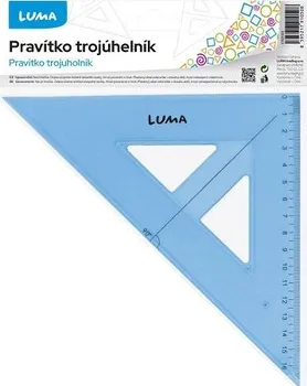 pravítka LUMA Trojúhelník s ryskou 16 cm