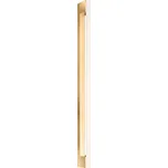 Decor Walther Omega 200 nástěnné světlo, zlatá mat matná zlatá 1 x 15 W LED - Doprava zdarma